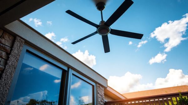 Top avantages d'un ventilateur de plafond extérieur pour votre confort
